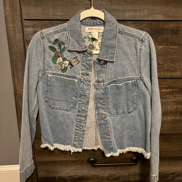 ** Vintage H& M/Coachella Collab Denim Jacket ** - Picture 1 of 4